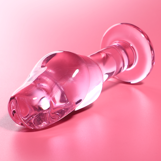 NEBULA SERIE VAN IBIZA - MODEL 6 STEKKER ROZE KRISTAL 12,5 CM -O- 4 CM