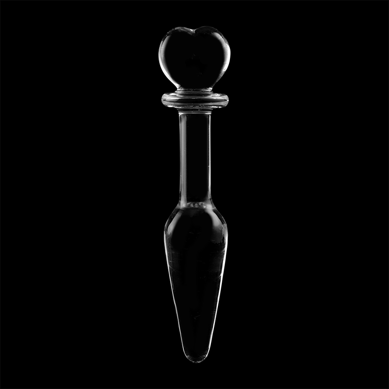 NEBULA SERIES BY IBIZA - MODEL 7 ANALE PLUG BOROSILICAATGLAS HELDER 13,5 CM -O- 3 CM
