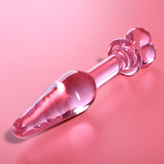 NEBULA SERIE DOOR IBIZA - MODEL 7 PLUG ROZE KRISTAL 13,5 CM -O- 3 CM