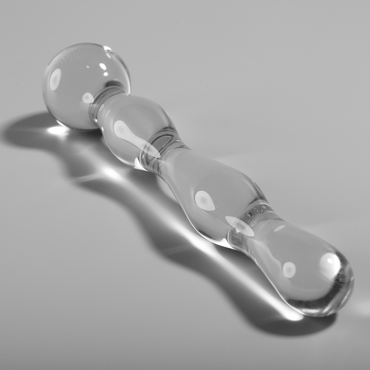 NEBULA SERIES BY IBIZA - MODELO 13 DILDO KRISTAL HELDER 18 CM -O- 3.5 CM
