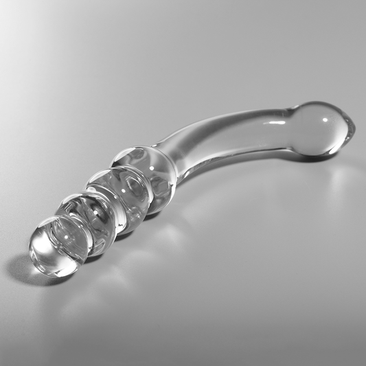 NEBULA SERIES BY IBIZA - MODELO 14 DILDO KRISTAL TRANSPARANT 18,5 CM -O- 3 CM