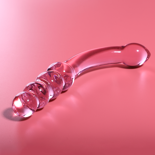 NEBULA SERIES BY IBIZA - MODELO 14 DILDO KRISTAL ROZE 18,5 CM -Ø- 3 CM