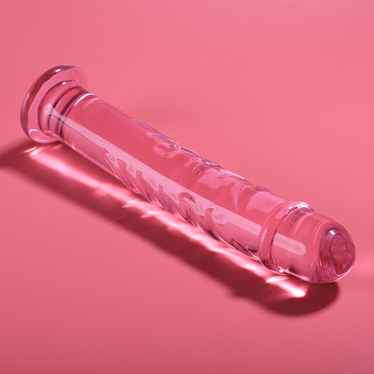 NEBULA SERIES BY IBIZA - MODELO 16 DILDO KRISTAL ROZE 18.5 CM -O- 3 CM