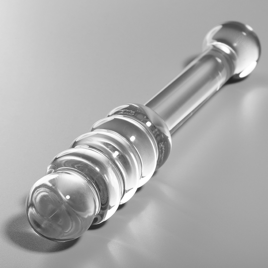 NEBULA SERIES BY IBIZA - MODELO 20 DILDO TRANSPARANT KRISTAL 20.5 CM -O- 3 CM