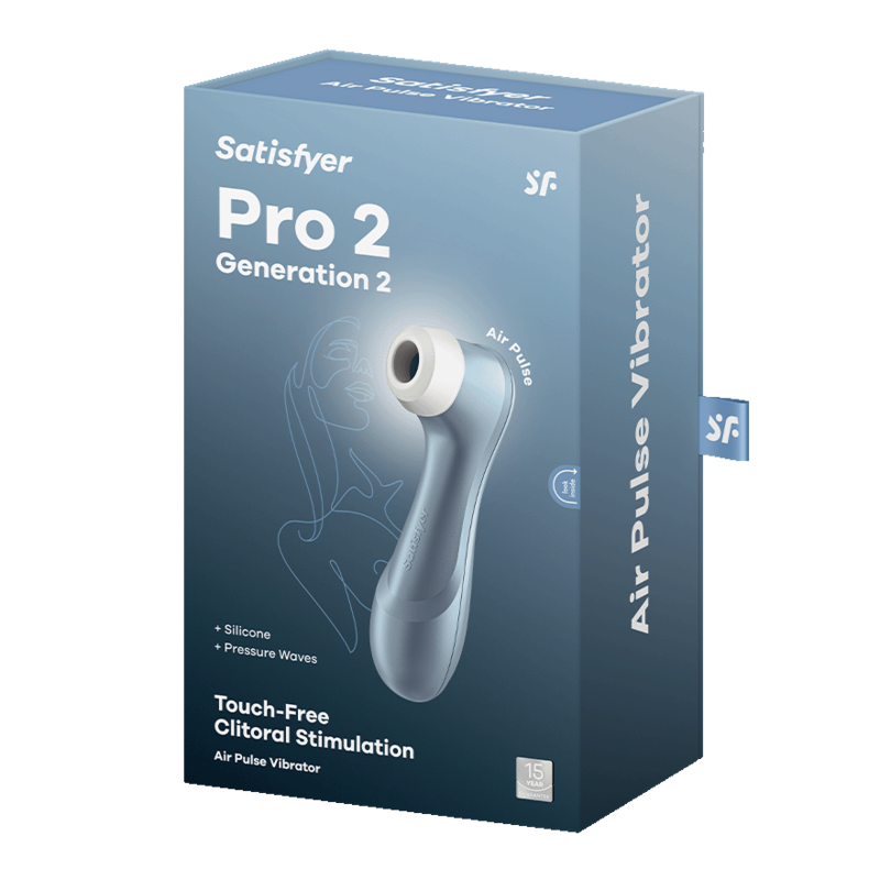 SATISFYER - PRO 2 STIMULATOR BLAUW