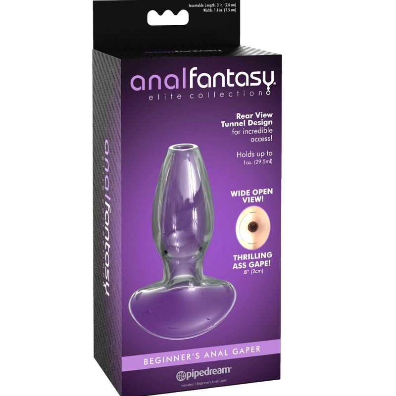 ANAL FANTASY ELITE COLLECTION - ANAL GAPER DILATOR VOOR BEGINNERS KRISTAL MAAT S