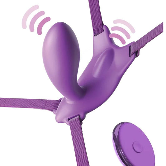 FANTASY FOR HER - VLINDERHARNAS G-SPOT MET VIBRATOR, OPLAADBAAR & AFSTANDSBEDIENING PAARS