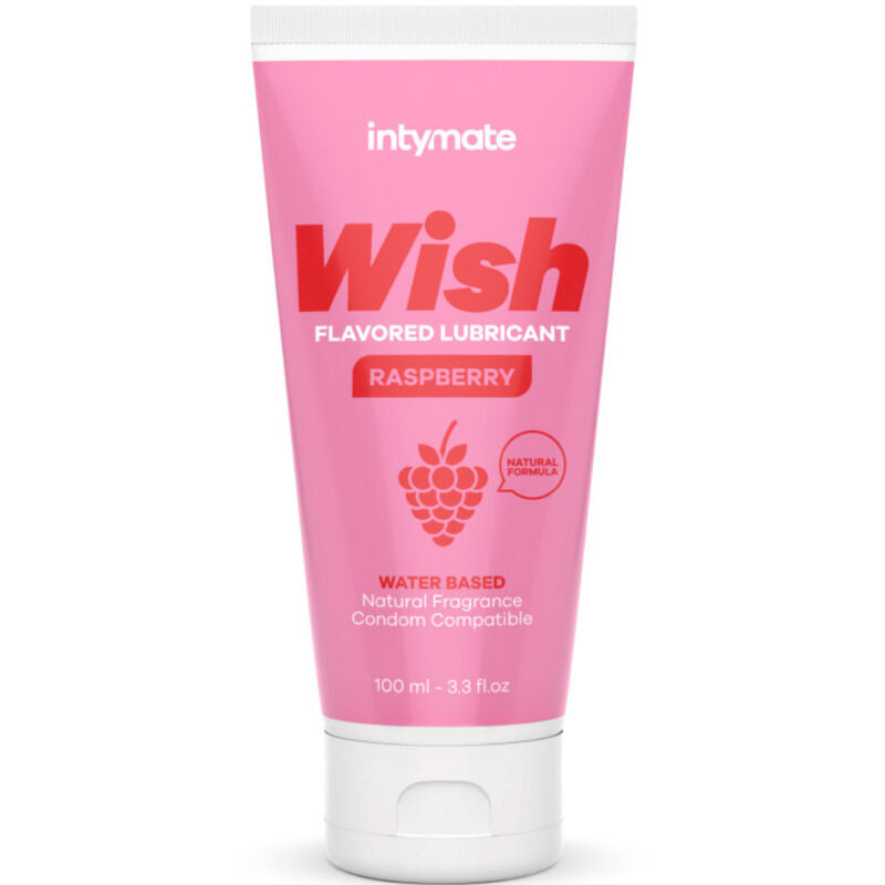 INTIMATELINE INTYMATE - WISH GLIJMIDDEL MET FRAMBOZENSMAAK 100 ML