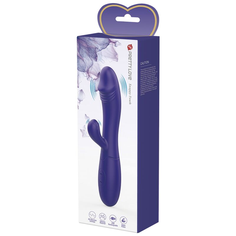 PRETTY LOVE - SNAPPY JEUGD VIBRATOR & G-PUNT STIMULATOR PAARS
