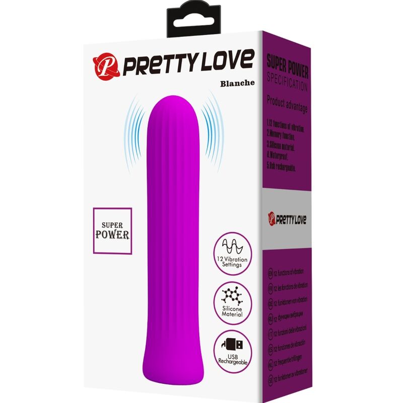 PRETTY LOVE - BLANCHE ROZE STIMULATOR VIBRATOR