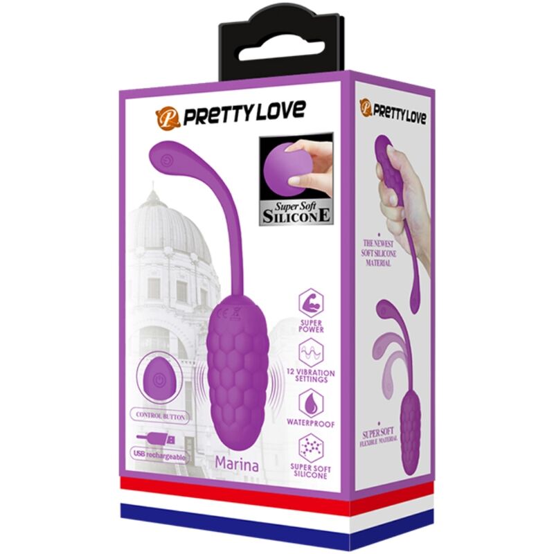 PRETTY LOVE - TRILEGGEND EI MET PAARSE OPPAALBARE MARIENE TEXTUUR