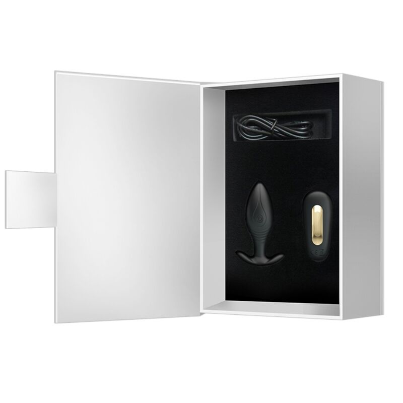 PRETTY LOVE - REGINA ANAL PLUG OPLAADBARE VIBRATOR ZWART