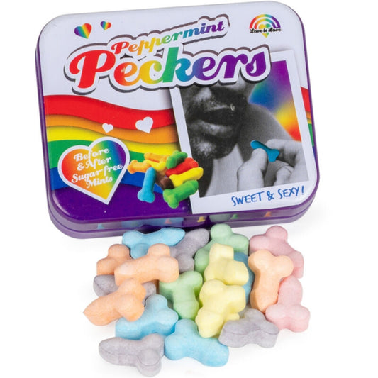 SPENCER & FLEETWOOD - PECKERS MUNT REGENBOOG CANDY
