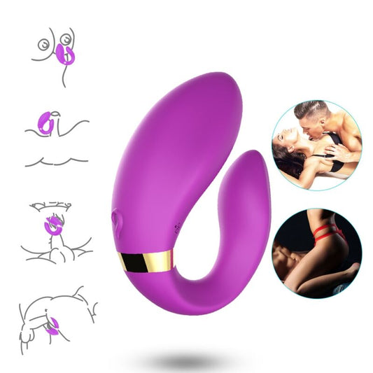 ARMONY - CRESCENT VIBRATOR VOOR KOPPELS AFSTANDSBEDIENING PAARS