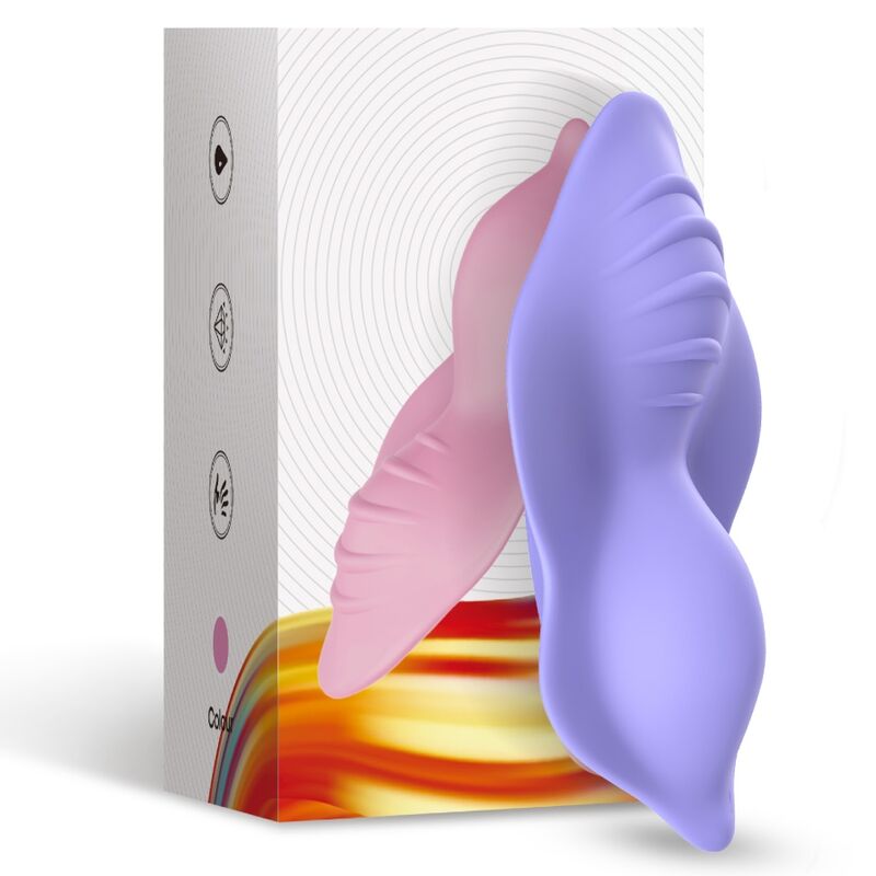ARMONY - WHISPER DRAAGBARE SLIPJE VIBRATOR AFSTANDSBEDIENING PAARS