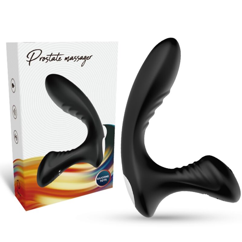 ARMONY - STORM VIBRATOR ANAAL PROSTAAT & PLUG AFSTANDSBEDIENING ZWART