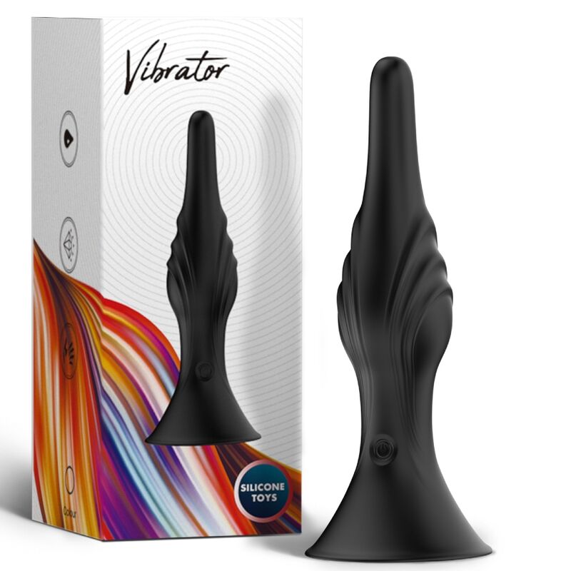 ARMONY - VIBRATOR & ANALE PLUG AFSTANDSBEDIENING ZWART