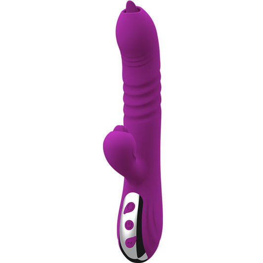 ARMONY - FAIRY MULTIFUNCTIONELE VIBRATOR DUBBELE TONG PAARS WARMTE-EFFECT