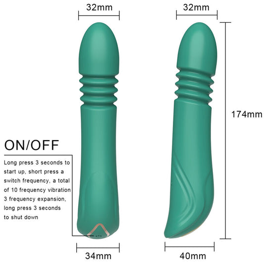 ARMONY - GROENE G-PUNT VIBRATOR & STUWEND