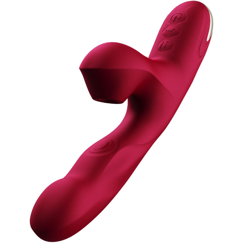 ARMONY - BUMP VIBRATOR & ZUIGNAP MODEL 2 BORDEAUX
