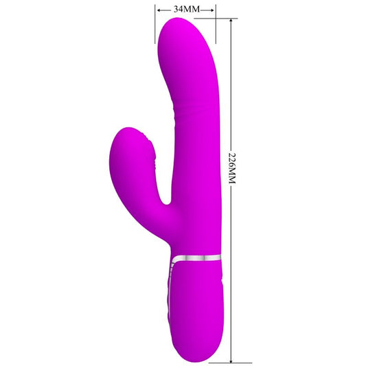 PRETTY LOVE - MULTIFUNCTIONELE G-SPOT VIBRATOR FUCHSIA