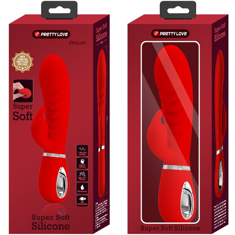 PRETTY LOVE - PRESCOTT MULTIFUNCTIONELE G-SPOT VIBRATOR ROOD
