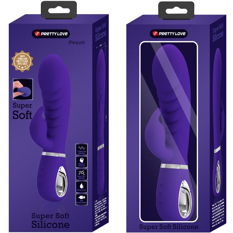 PRETTY LOVE - PRESCOTT MULTIFUNCTIONELE G-SPOT VIBRATOR PAARS