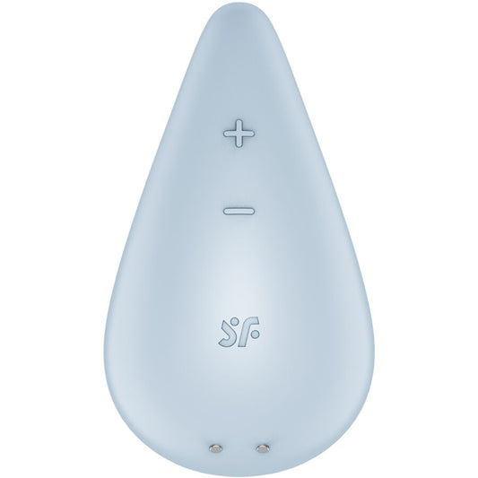 SATISFYER - DEW DROP LAY-ON VIBRATOR BLAUW