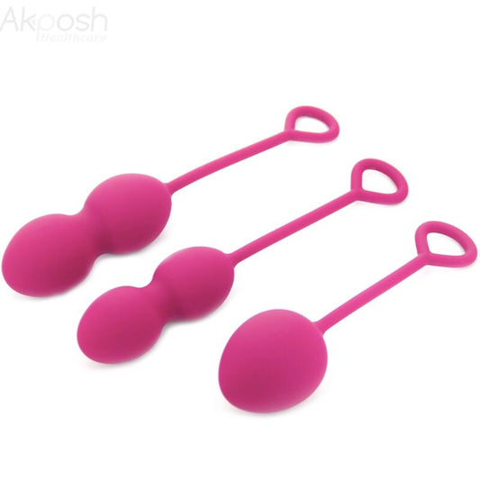 ARMONY - ANABIOSIS VAGINALE DUMBBEL 3 NIVEAUS BORDEAUXROOD