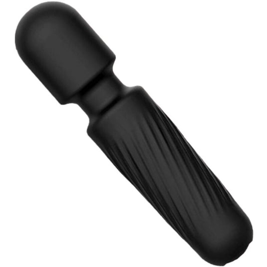 ARMONY - UW MAGISCHE MASSAGEAPPARAAT & VIBRATOR OPLAADBAAR 10 VIBRATIES ZWART