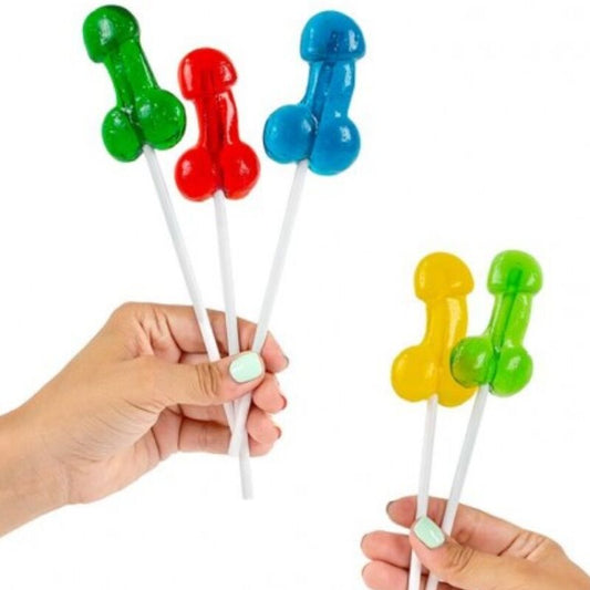 SECRETPLAY - DISPLAY ASSORTIMENT PENIS-LOLLY'S MET ALCOHOL 40 STUKS