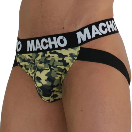 MACHO - MX28MV JOCK MILITAIR GROEN M