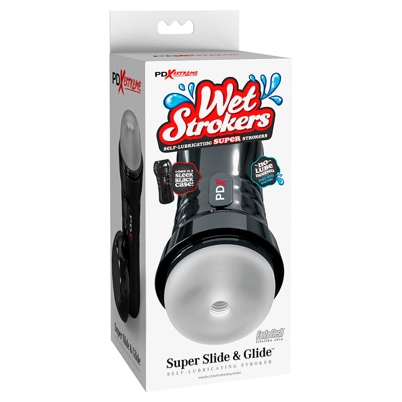 PDX EXTREME - SLIDE & GLIDE ZELFSMEREND MASTURBATOR DOORZICHTIG