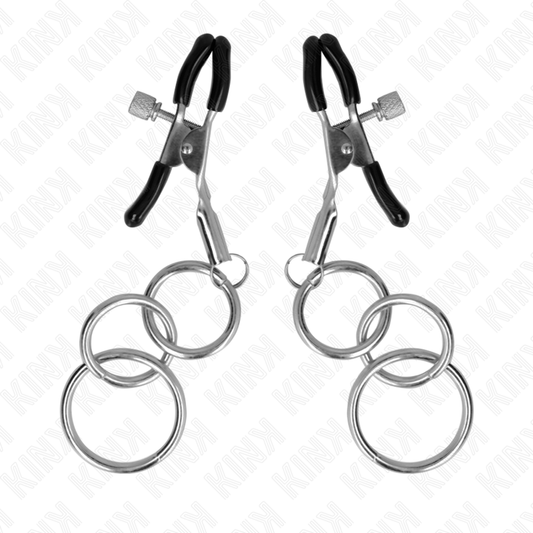 KINK - 3 O-RING NIPPELKLEM 6 CM