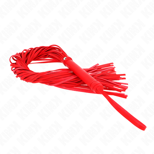 KINK - RODE ZACHTE PVC ZWEPE 70 CM