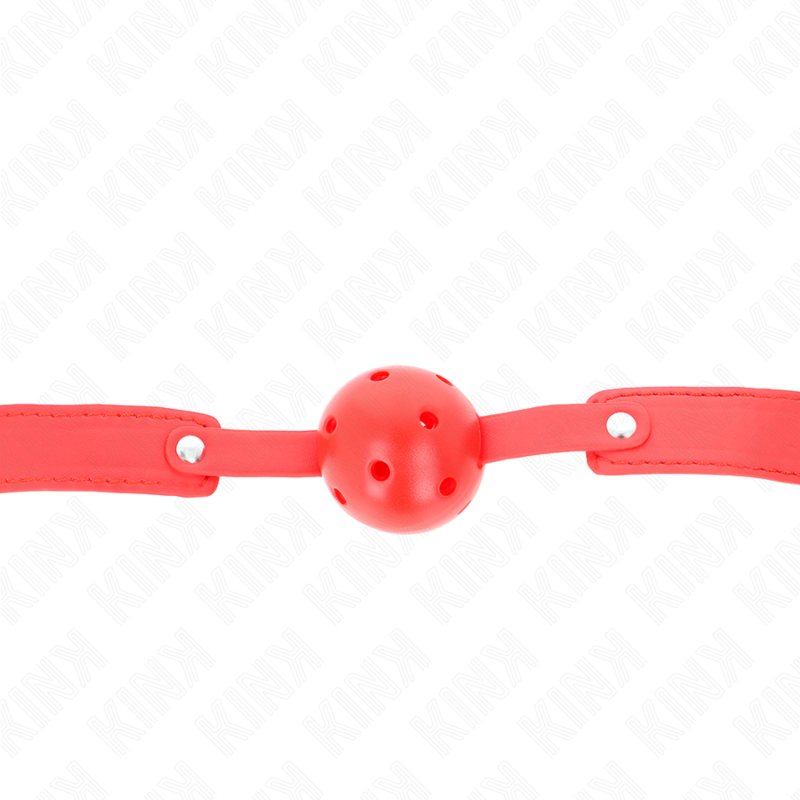 KINK - RODE ADEMENDE BAL 4.5 CM KNEVEL 65 x 2.5 CM