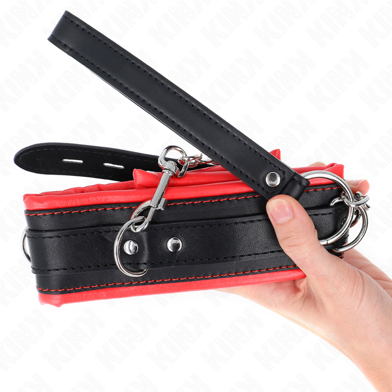 KINK - ZWARE KETTING MET RIEM 65 CM MODEL 3 VERSTELBAAR 36.5-50 CM