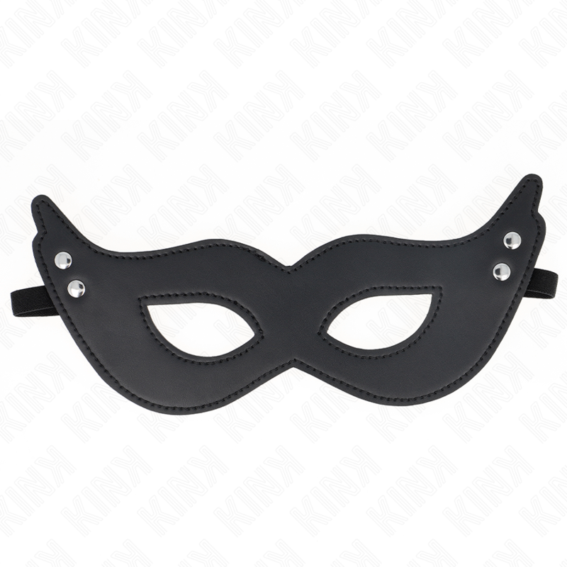 KINK - KUNSTLEDEREN MASKER MET KlinkNAGELS MODEL 1 26 x 8 CM