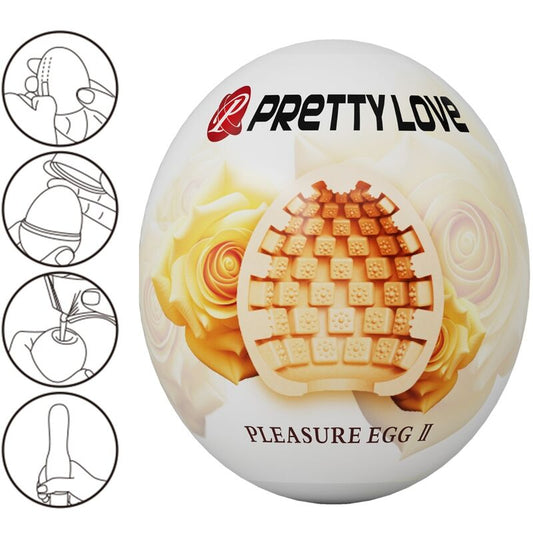 PRETTY LOVE - MALE MASTURBATOR EI VLEESKLEURIG