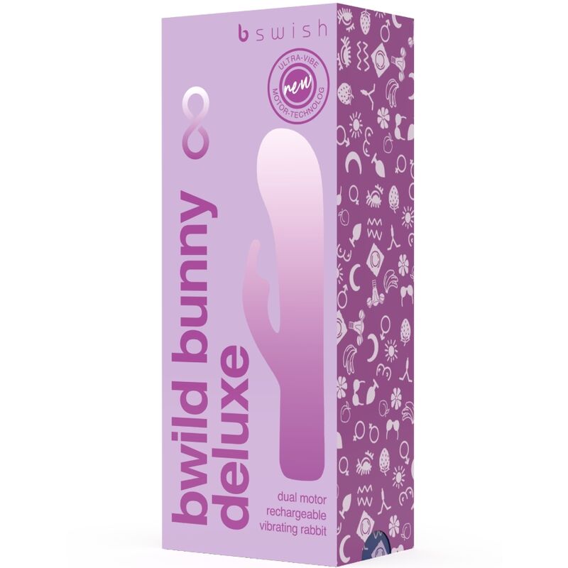 B SWISH - BWILD BUNNY INFINITE DELUXE VIBRATOR KONIJN 10 TRILLINGEN PAARS
