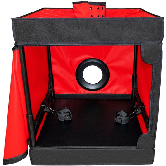 SECRET DOME - KINK CLUB CABINE BUKKAKE ZWART & ROOD