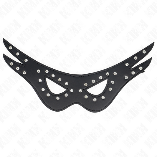 KINK - SEXY KUNSTLEDEREN MASKER MODEL 2 27 x 13 CM