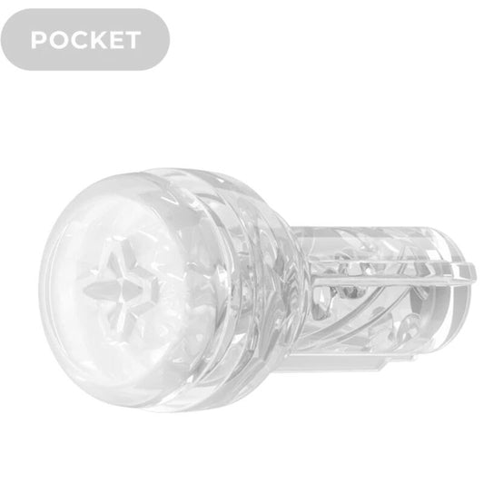 KIIROO - FEEL POCKET STROKER CRYSTAL BY KIIROO TRANSPARANT