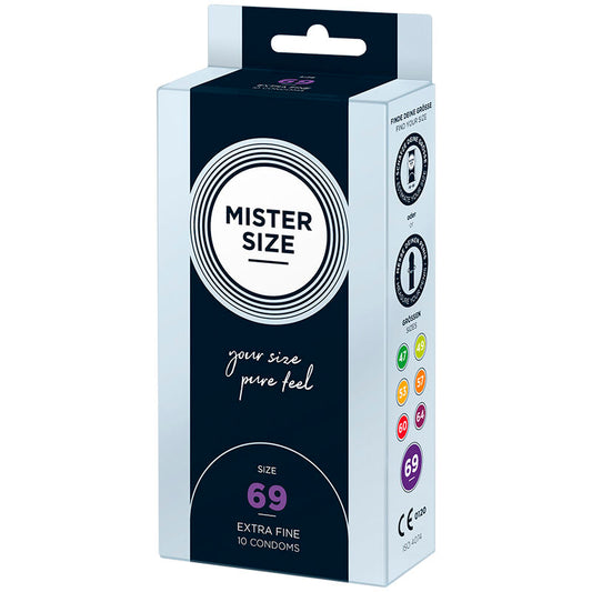 MISTER SIZE - CONDOMS MAAT XXXL 69 MM (10 STUKS)