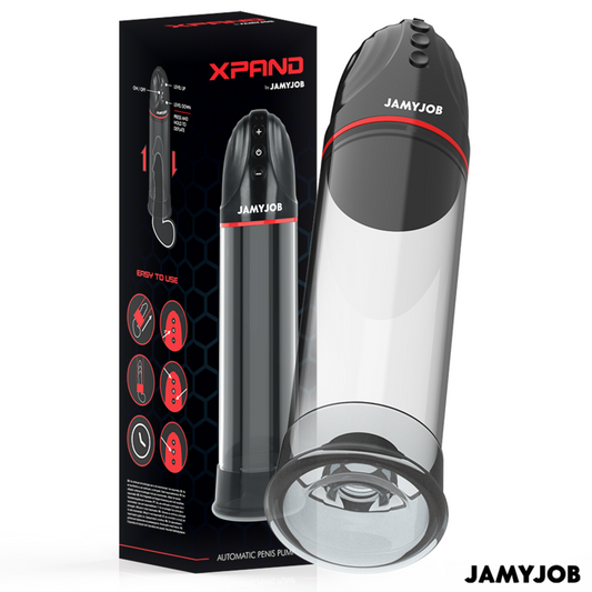 JAMYJOB - XPAND AUTOMATISCHE POMP 3 AFZUIGNIVEAUS GRIJS