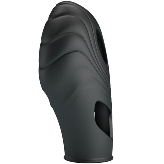 PRETTY LOVE - LICH SILICONEN VINGER VIBRATOR ZWART