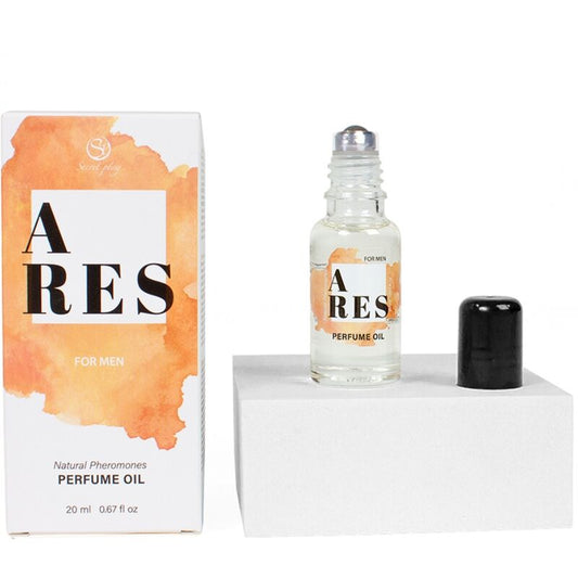 SECRETPLAY - ARES NATUURLIJKE PARFUM FEROMONEN IN OLIE VOOR MANNEN 20 ML