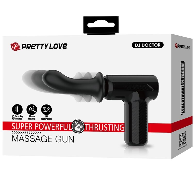 PRETTY LOVE - DJ DOCTOR MASSAGER 5 STANDEN ZWART