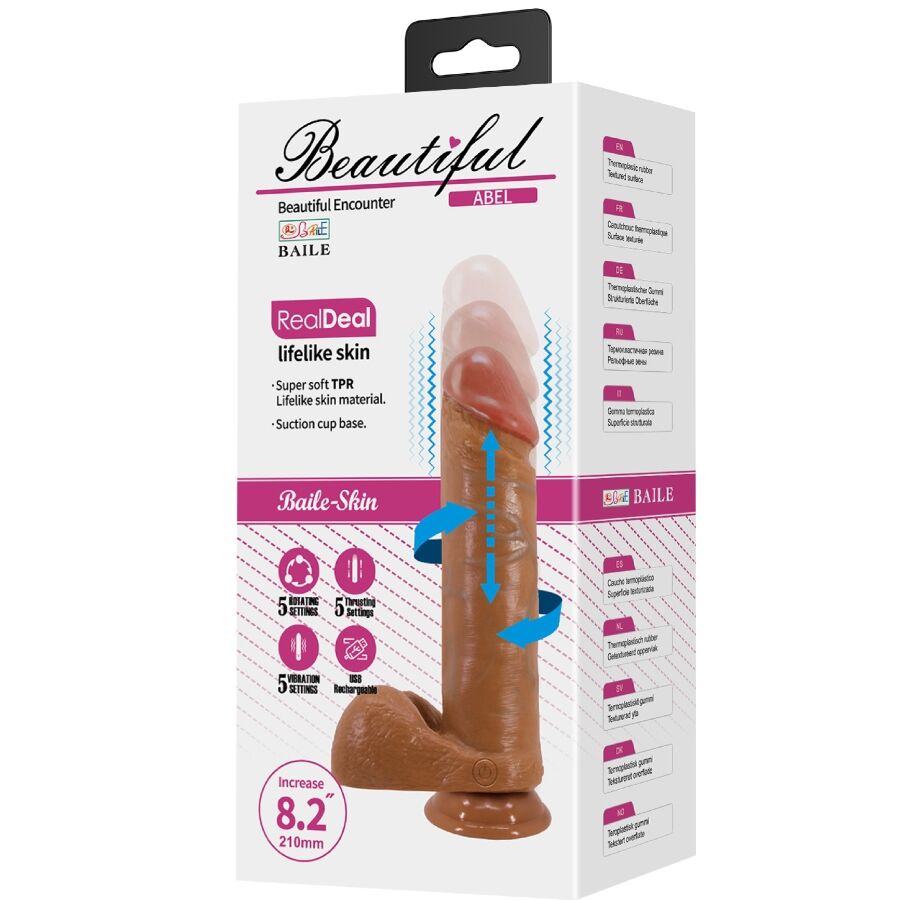 BAILE - ABEL REALISTISCHE DILDO 21 CM MULAT