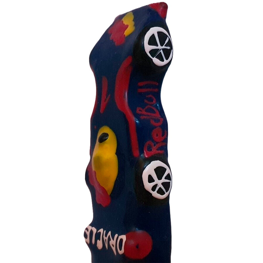 CONDOMERIE - HANDGESCHILDERDE NIEUWIGHEID CONDOMS F1 RED BULL XL